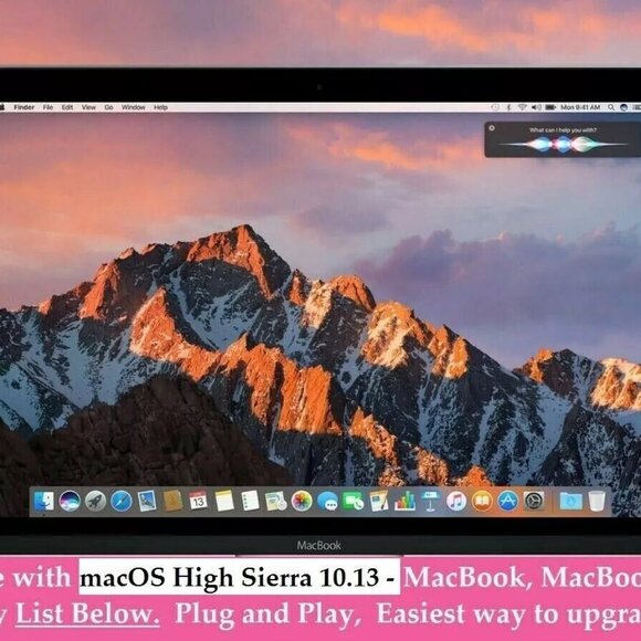 256GB SSD Upgrade with macOS High Sierra 10.13 for MacBook, MacBook Pro,Mac Mini - Picture 12 of 13